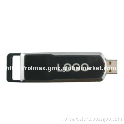 black Plastic Usb Flash Drive with customized logo